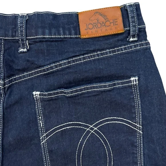 JORDACHE Vintage Women’s Plus Size Denim Shorts Size 34 - Picture 4 of 10